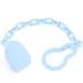 Greattangle Baby Nipple Pacifier Chain Clips & Bite Ring | Feeding Accessories for Milk Fruits & Vegetables | Child Care Toy - Blue - Buy Online on GoSupps.com