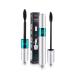 QIC 2 in 1 4D Dual Brush Silk Fiber Lash Mascara - Waterproof, Smudge-Proof & Hypoallergenic - Thickening, Lengthening & Long-Lasting - Very Black Eyelash Curling Formula - Buy Online on GoSupps.com