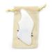 Gua Sha Massage Tool Jade Facial Gua Sha Natural Gemstone Face Massage Tool for Anti-aging and Anti-wrinkle (white 03)