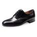 Werner Kern Men's Dance Shoes 28011 - Leather Black - Wide - 2 cm Standard Heel - Made in Italy 41 1/3 EU Wide Black