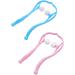 Lioobo Neck Massage Device - Dual Trigger Pressure Point Massager for Adults | Portable Pink & Blue Shoulder Massage Tool - Buy Online on GoSupps.com