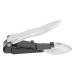 Stainless Steel Nail Clipper with Strong Blade Nail Cutter Fingernail Clipper Anti Splash and Nonslip Lever for Durable