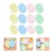 FRCOLOR 12pcs Makeup Removing Powder Puff | Exfoliating Pads & Facial Sponges for Flawless Skin | International Shipping Available - Buy Online on GoSupps.com
