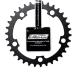 FSA Pro Road Chainring, 110x34t, Black