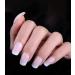 Sethexy Medium French False Fingernails - Nude Pink Acrylic Press-On Nail Tips for Women & Girls - Complete Cover - Buy Online on GoSupps.com