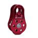 Ancllo climbing roller 20 kn fixed tree climbing single rolls abseiler Rescue Safety Gear individual belt disk for climbing cave exploration mountaineering for ropes up to 12 mm diameter