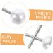 ERINGOGO Entra neur de Fossettes Visage 4 Pi ces M talliques et Perles Blanc Professionnel Unisexe pour Tonification Faciale Sourires Naturels Usage Quotidien - Buy Online on GoSupps.com
