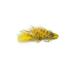 Galloup's Barred Mini Dungeon Trout Streamer Fly - 3 Pack Yellow #6 - 3 Pack