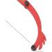 Eyebrow Mapping Tool Simple Adjustable Eyebrow Ruler Set Foldable for Salon (Red) - Buy Online on GoSupps.com
