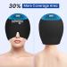 NEWGO Migraine Relief Cap - Full Coverage Headache Hat for Cold Therapy, Sinus & Stress Relief - Form Fitting & Stretchable - Black - Buy Online on GoSupps.com