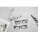 Eyekepper 3-Pack Metal Reading Glasses for Men - Gunmetal Rectangular Spring Temple +3.50 Magnification - Buy Online on GoSupps.com