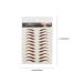 6D Waterproof Eyebrow Transfers Stickers - Brown 1 | Peel Off, Grooming, Shaping Makeup Sticker for Women - 9 Sheets - Buy Online on GoSupps.com
