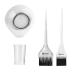 STYLANCE 4Pcs Professional Salon Hair Coloring Dyeing Kit, Hair Dye Color Brush, Mixing Bowl, Measuring Cup,Hair Dye Coloring Kit, Hair Coloring Bleaching, Hair Dye Tools for DIY Salon