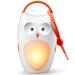 SOAIY White Noise Machine, Portable Sound Machine for Baby with Night Light, 8 Soothing Sounds and 3 Timers for Traveling, Sleeping Orange