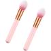 FOYTOKI 2pcs Powder Brush Makeup Brush for Woman Cosmetic Brush Professional Makeup Brush Highlighter Wooden - Buy Online on GoSupps.com