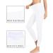 Holipick Women's High Waisted Swim Pants UPF 50+ - White, Small - Buy Online on GoSupps.com