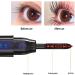 Heated Eyelash Curler USB Rechargeable Eyelash Curler 2 Gear Temperature Control with LED Display Mini Lash Curler for Women Girls Quick Heating Curling (Black) - Buy Online on GoSupps.com