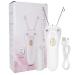 Buy Electric Epilator with USB Charging & Cotton Facial Thread - Pink & Gold | International Shipping Available - Buy Online on GoSupps.com