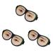 minkissy 3pcs 3D Eyeshade Blindfolds for Sleep for Kids Drinking Cups for Elderly Travel Eye Sleep Mask Eye Patches for Kids Sleeping Mask Travel Sleep Kids Eye Funny Glasses