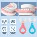 Diggone 2 Pack Kids U-Shaped Toothbrush for Toddlers and Children - Food Grade Silicone Brush Head - 360 Oral Teeth Cleaning Design - Ages 2-6 - Buy Online on GoSupps.com