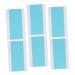 Angoily 6 Double Sided Adhesive Hair Extension Hair Extensions Replacement Tape Safety Hair Extension Tapes Toupee Tape Double Sided Tape Tabs Small Mirrors for Crafts Pu Label