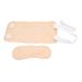 Waist Neck Castor Oil Wrap Reusable Castor Oil Pack For Liver Detoxification (Khaki)