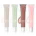 4 Flavors Butter Lip Balm Set Nourishing And Hydrating Lip Gloss Long-Lasting Moisturizing Non-Sticky Lip Tint Soothes And Softens Dry Lips Natural Ingredient Lip Care (4 Flavors)
