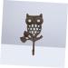 STOBAZA Towel Holder Wall Hanging Hooks Towel Hook Owl Shape Hook Cast Iron Hook Coat Hook Classical Wall Hook medium As Shown - Buy Online on GoSupps.com