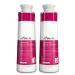 Let Me Be - Kit de Lissage la K ratine Supremeliss Mask 2 en 1 Shampooing et Masque Anti-r sidus Nettoyage Profond et Lissage Br silien 100% Longue Dur e (2x1L)