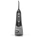 Cordless Water Flosser Teeth Cleaner with 5 DIY Modes and Tips, Professional Portable Dental Oral Floss Irrigator for Braces, IPX7 Waterproof, Detachable 300ML Water Tank for Home Travel Black