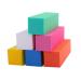 12PCS Colofull Square Nail File Sponge Art Buffer Buffing Polishing Manicure Polisher Pedicure Nail Tool Kit Set Sanding Block Grit For Toenails Fingernails