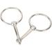Buy Pssopp Stainless Steel Horse Snaffle Bit - Hollow Jointed Loose Oval Mouth for Equestrian Supplies | International Shipping Available - Buy Online on GoSupps.com