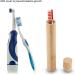 Portable Bamboo Toothbrush Holder Case - Eco-Friendly Travel & Home Storage Solution - Buy Online on GoSupps.com