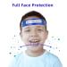 aaGlow 10 PCS Kids Face Shield - Safety Protective Anti-fog Visor for Boys & Girls with Comfort Sponge - Buy Online on GoSupps.com