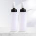 PRETYZOOM 4 pi ces Bouteilles Applicatrices pour Coloration Cheveux Flacons Rechargeables Blanc Lot de Faciles Presser et tanches pour Shampooing Teinture et Soins Capillaires Domicile - Buy Online on GoSupps.com