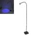 UV Light for Lash Extension 6W UV Lash Lamp with Foot Pedal Removable Lamp Head Gooseneck Nail Glue Curing Floor Lamp LED Ultraviolet Light for Eyelash Tech Nail Tech
