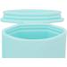 Leakproof Silicone Cream Jars Travel Set with Sealed Lids Spoon for Toiletries Refillable Containers for Hair Clips Pills - Blue - Buy Online on GoSupps.com
