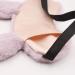 Soft Plush Animal Eye Mask for Women Girls - Purple Rabbit Sleep Mask for Home & Travel - Buy Online on GoSupps.com