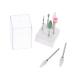 POPETPOP 2 Sets Nail Clipper Grinding Head Nail File Drill Bit for Nails Nail Kits Nails Tools Nails Gel Polishing Tool Nails Cuticle Remover Nails Supply Care Tungsten Steel Nail Drill