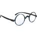 Reducblu Reading Glasses with Spring Hinge - Unisex Professor Style Round Readers 1.0 Diopters - Buy Online on GoSupps.com