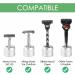 Minkissy Razor Stand Holder - Rustproof Steel & Aluminum Alloy Shaver Base for Safe Travel Shaving - Durable & Stylish Design - Buy Online on GoSupps.com