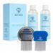 Nouveau produit Double puissance avec deux peignes poux - shampoing et lotion anti-poux de qualit - de la clinique - poux de t te et lentes