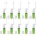 Hemoton 10 Pack Refillable Nasal Spray Bottles 15 ml - Empty Nasal Sprayers for Travel - Green 9x2.4x2.4 cm - Buy Online on GoSupps.com