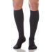 SCUDOTEX men's knee highs 280 denier great recovery cotton compression fit medium 18 21 mm color black size 4