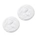 Gatuida Lot de 2 Serviettes Compresses Chaudes R utilisables Visage Serviettes de Soin Visage en Tissu Doux Blanc pour Salon de Beaut et Usage Maison Massage Facial et Vapeur