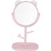 Makeup Mirror with Storage Tray Adjustable Vanity Mirror Innovative Design Cat Ears (Mickey Ears White) - Buy Online on GoSupps.com