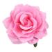 hgnxa Rose Clip Fabric Rose Flower Hair Pins Brooch Floral Clip Flower Pin Headpieces Woman Wedding Party Favor Accessory Pink