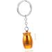 Warmhm Urn Commemorate Keychain Key Chain Decor Pet Ash Container Pet Ash Key Chain Ceramic Cookie Jar Mini Ash Container Ash Keepsake Bag Hanging Ornament Key Ring Ceramics Metal Jewelry Golden 7X2.5X1.5CM - Buy Online on GoSupps.com