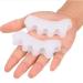 Soft Gel Toe Separator for Bunion Correction and Pain Relief - Reusable Toe Spacer for Women, Men, and Adults (White) - Buy Online on GoSupps.com