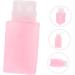 POPETPOP Nail Polish Nail Oil Pump Bottle Dispenser Makeup Remover Bottle Pump Dispenser Bottle Push down Mini Water Dispenser Powder Pump Bottle Plastic Leakproof Travel Container 6x5x13cm Pink - Buy Online on GoSupps.com